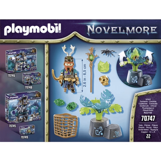70747 - Playmobil Novelmore - Magicien des plantes