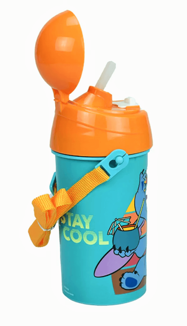 Bouteille de sport Lilo et Stitch 500ml avec sangle amovible