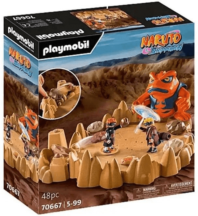 70667 - Grand Coffret Playmobil Naruto Shippuden - Naruto VS Pain
