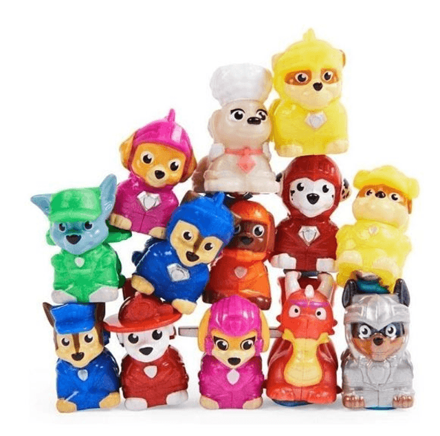 Pat Patrouille Rescue Knights mini figurine 6,5x10cm + Tour Pat Patrouille