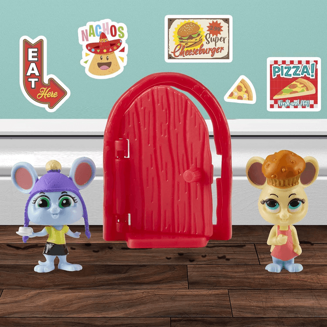 🌟 Millie & Friends – Souris dans la maison (Set de 2 figurines)