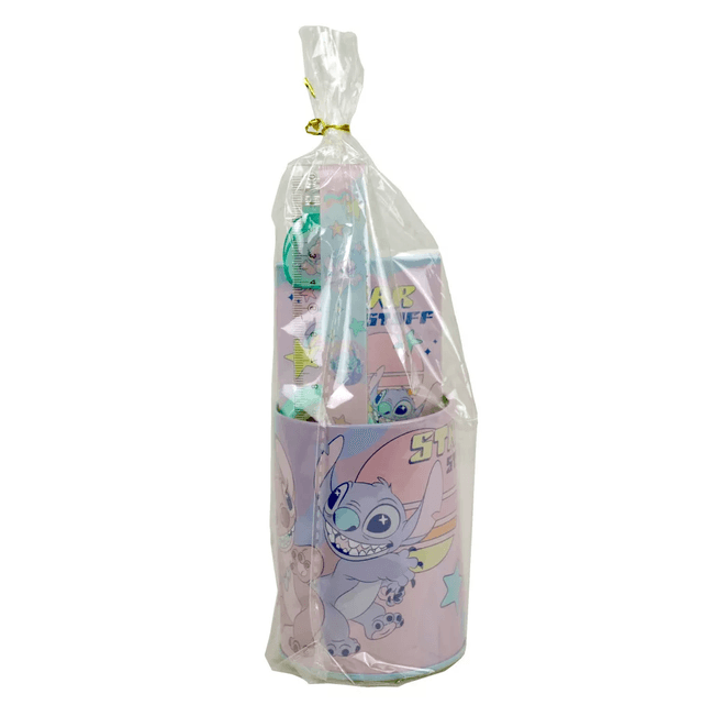 ⭐ Ensemble de papeterie Disney Lilo & Stitch Star Stuff – 7 pièces dans un pot
