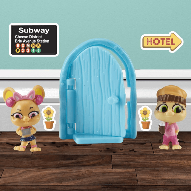 🌟 Millie & Friends – Souris dans la maison (Set de 2 figurines)