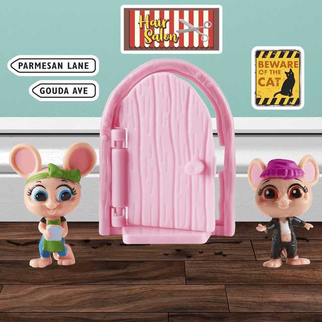 🌟 Millie & Friends – Souris dans la maison (Set de 2 figurines)