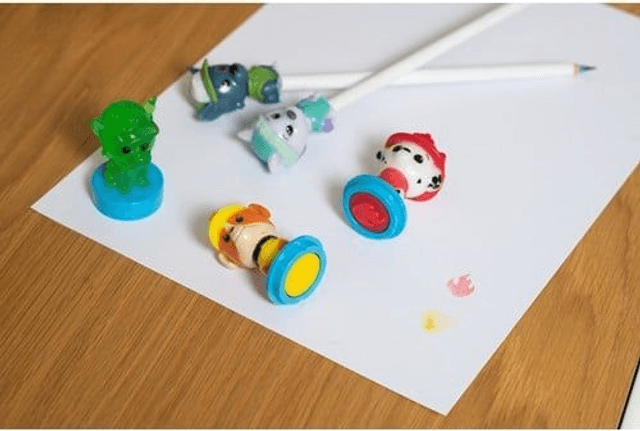 🎨 BOPS-N-TOPS PAT PATROUILLE – Crayon Topper 4 cm 🐾
