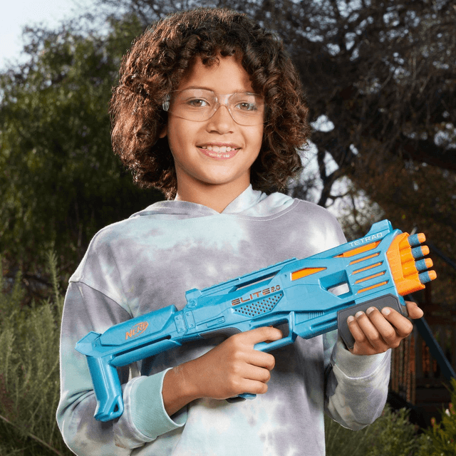 Nerf Elite Tetrad 2.0 QS4 - Nerf - Multicolore 46CM