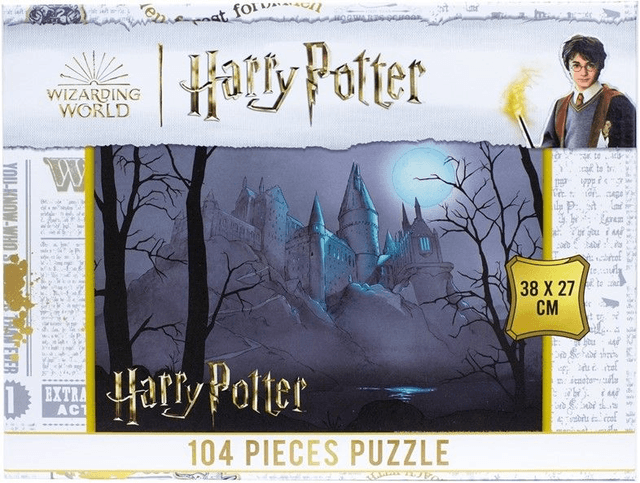 Puzzle Harry Potter 104 pièces 38x27 CM - 1 Modèle Aléatoire