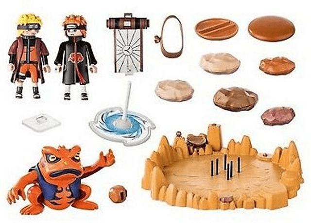 70667 - Grand Coffret Playmobil Naruto Shippuden - Naruto VS Pain
