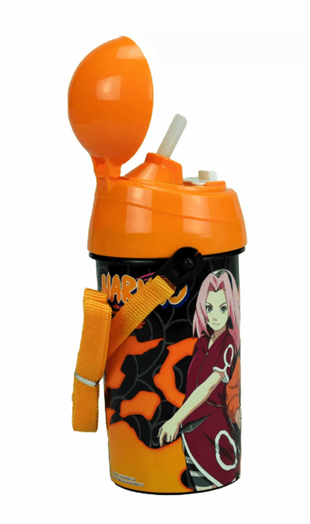 Bouteille de sport NARUTO Shippuden 500 ml avec sangle amovible
