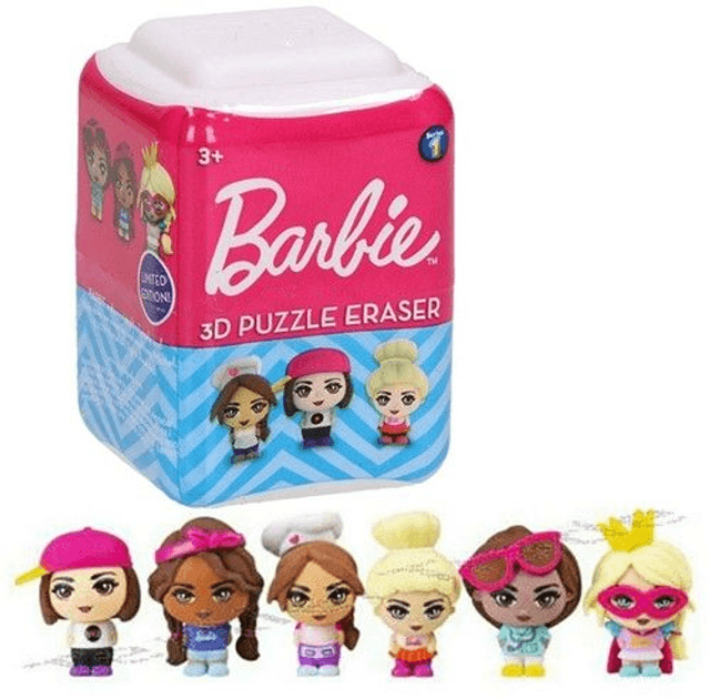 Barbie gommes 3D mystères en puzzle
