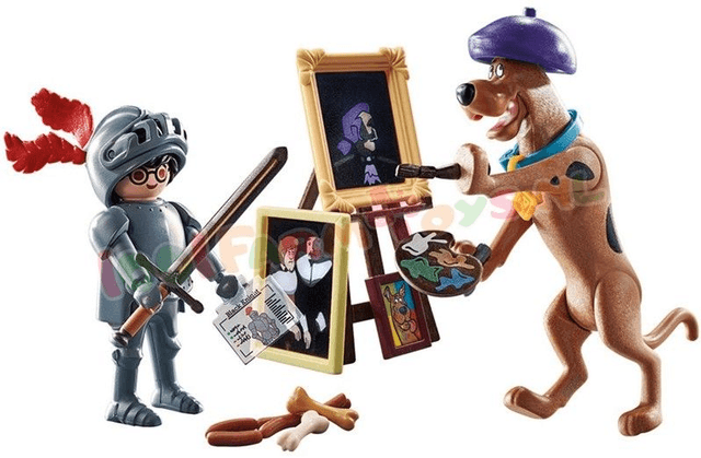 70709 - Playmobil Scooby-Doo avec le chevalier noir