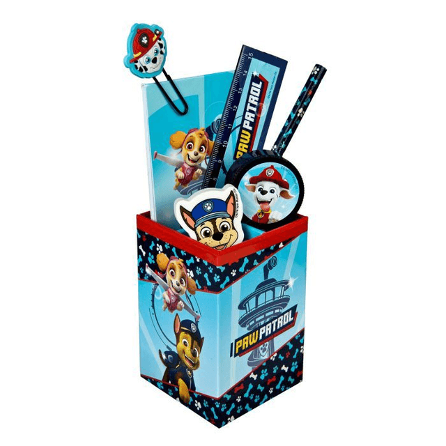 Ensemble de bureau, Set de papeterie 7 pièces pat patrouille