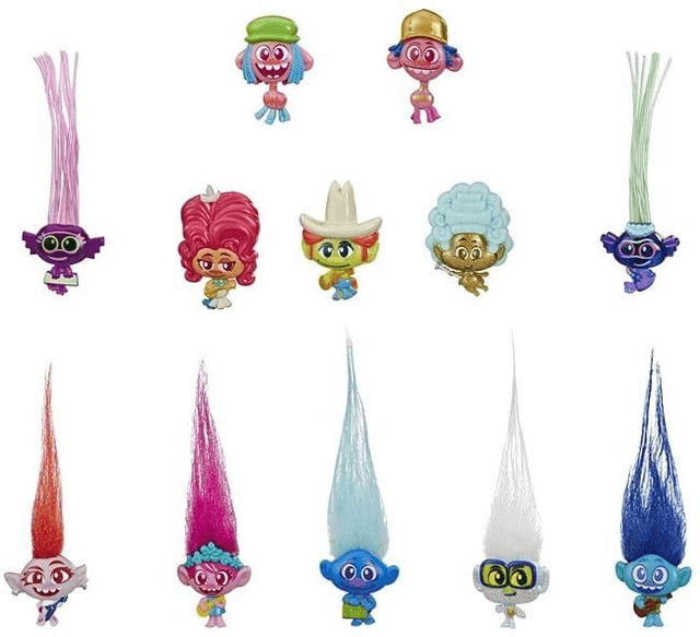 HASBRO - Figurines petits danseurs Lunettes - Trolls 810928