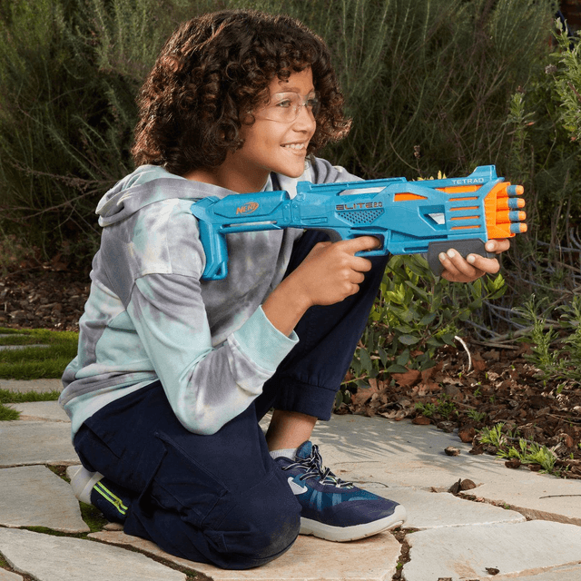Nerf Elite Tetrad 2.0 QS4 - Nerf - Multicolore 46CM