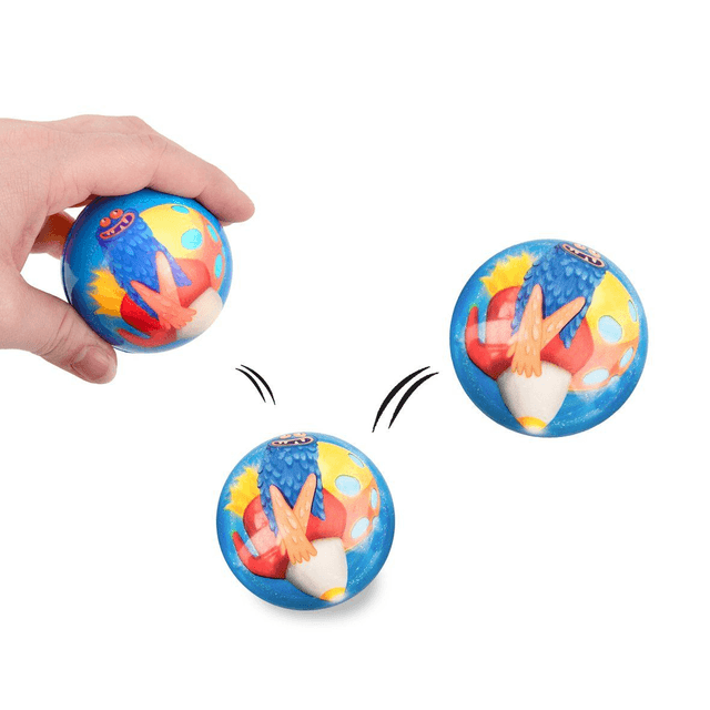 BALLE Super Rebondissante ESPACE MONSTERGANG SPACE Ø 6CM, 6-FA