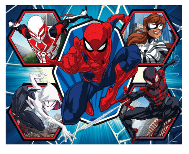Clementoni - PUZZLE D'EAU MAGIQUE  MARVEL SPIDER-MAN 30 PIÈCES 38,5X39CM