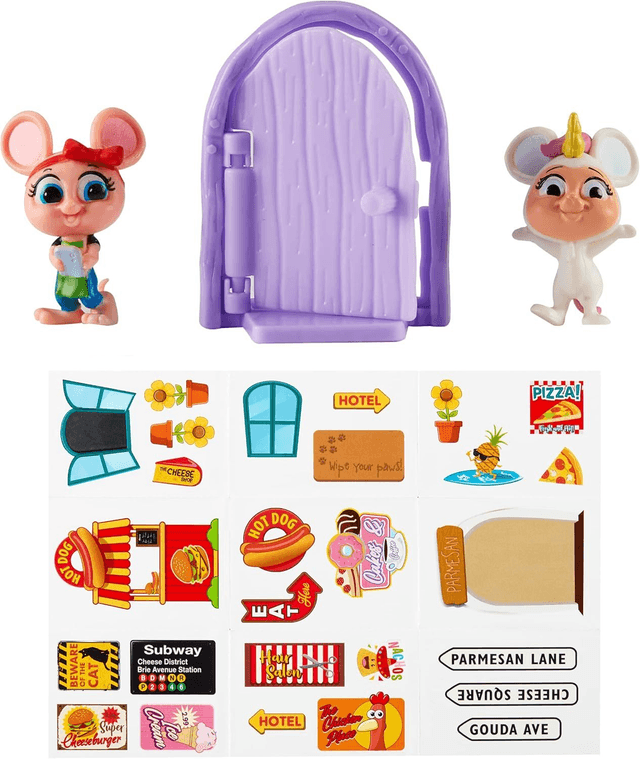 🌟 Millie & Friends – Souris dans la maison (Set de 2 figurines)