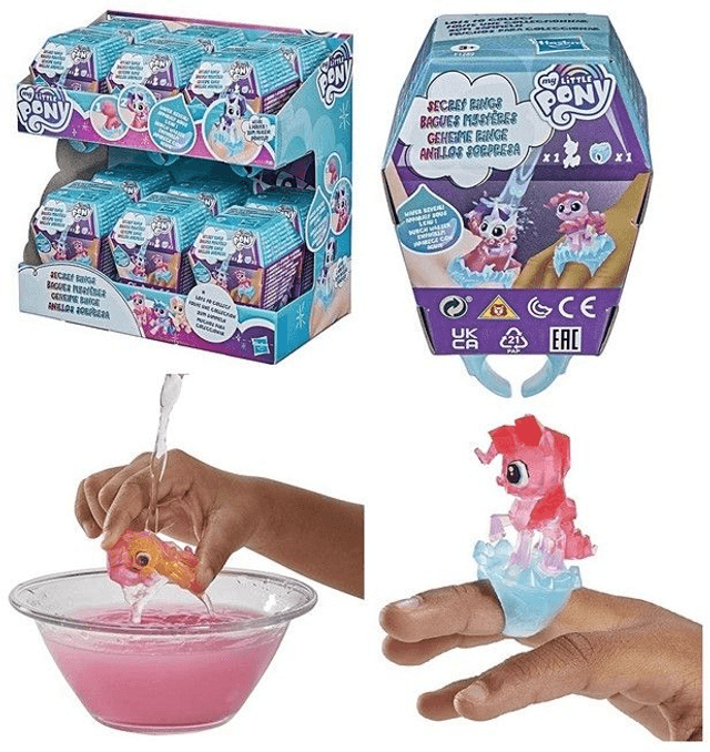 Hasbro Collectibles My Little Pony Figurine avec anneau