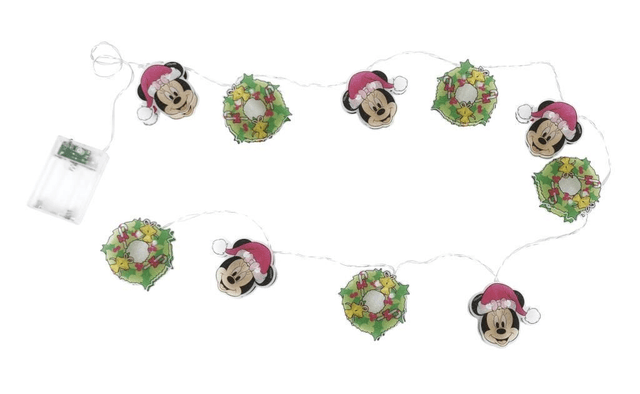 Guirlande lumineuse de Noël avec 10 LED Minnie