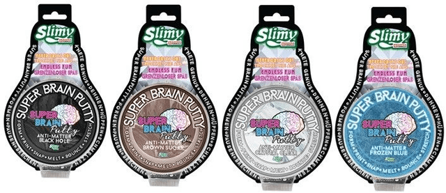Pâte à Modeler Intelligente Magique Super Brain Putty Metallic, assortiment aléatoire