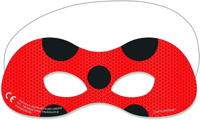 LOT 6 MASQUES MIRACULOUS LADYBUG DREAMING MASQUE