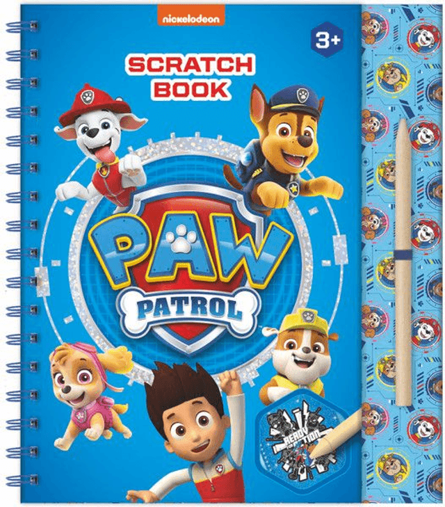 Livre à gratter Pat Patrouille Magie des plus belles créations avec le livre à gratter Pat Patrouille.