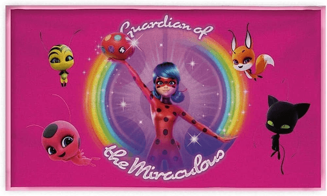 Tapis en mousse Miraculous Ladybug Guardian of the Miraculous 40x70cm